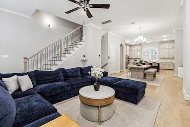 Second Floor-Great Room: This open-concept living