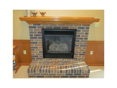 Living Room. Updated Gas Fireplace Insert