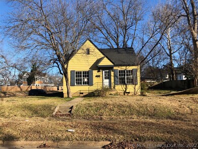 Corner lot with desirable trees.  It looks like th