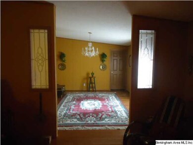 Large formal dining room