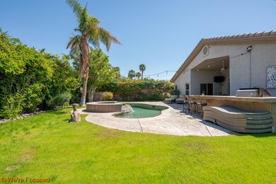Large yard