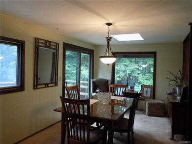 Entertain guests in this inviting dining room wher