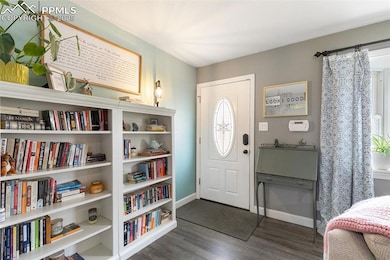 Enter the home and you'll find lovely LVP flooring.
