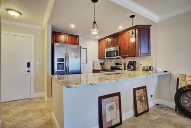 kitchen & front door
