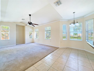 Empty room featuring plenty of natural light, ligh
