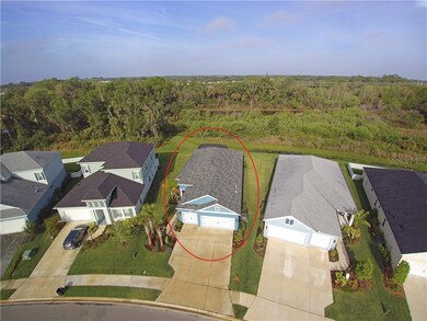 Fabulous pie-shape lot with preserve view beyond.