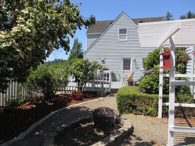 Back of the home