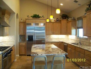 Full view of the kitchen.