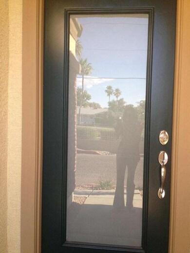 RAINGLASS FRONT DOOR