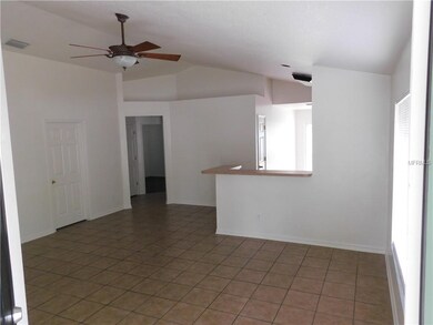 Living room from front door