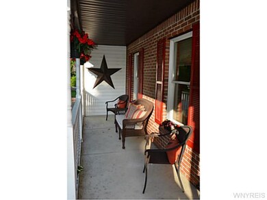 Porch - Open. Great open front porch for relaxing 