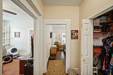This is the entrance to unit A.  It has a large cl