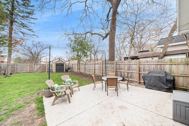 Back Patio Fenced in Yard