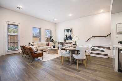 Living Dining Area. Model Home. Same floor plan. F