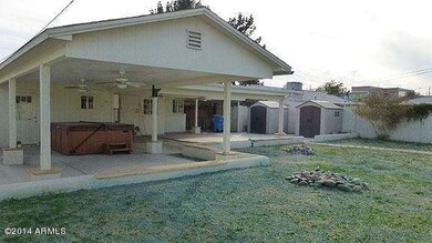 Back of the house