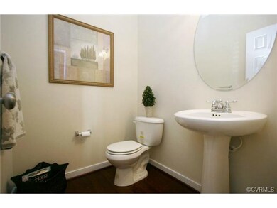 Main Level Powder Room, very spacious!