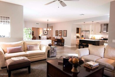 Living Room, Dining and Kitchen