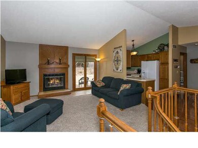 Vaulted Ceiling Creates Open Feel