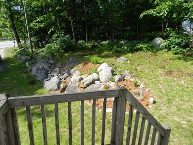 View from the side door off of the...