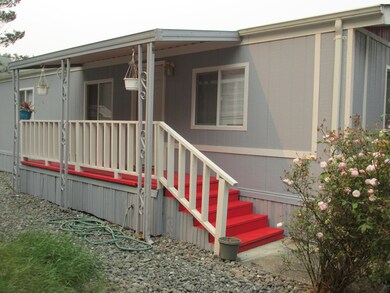 Front door & porch