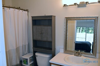 Private bathroom in master bedroom