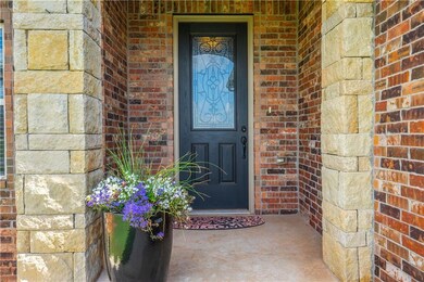 Covered entryway. Welcome Home!