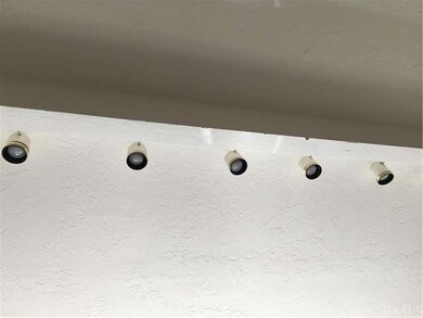 Recessed lighting overhead