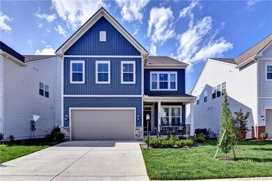 Newly built home in Stonehouse Reflections.