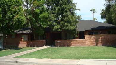 Front of complex