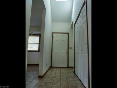 2 story entry foyer with skylight.