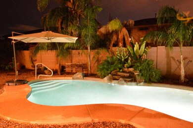 Pool at Night
