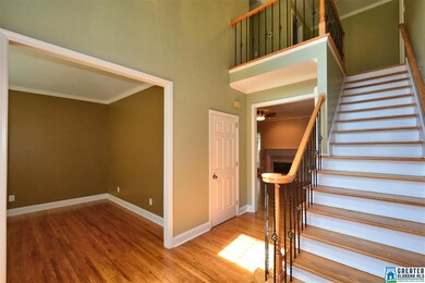 View of foyer into formal sitting room (room has b