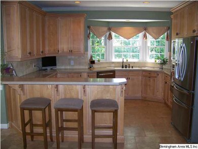 Breakfast bar in Open Kitchen & a favorite triple 