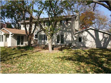 Rear of home.