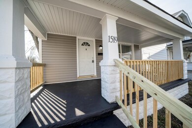 Front porch.