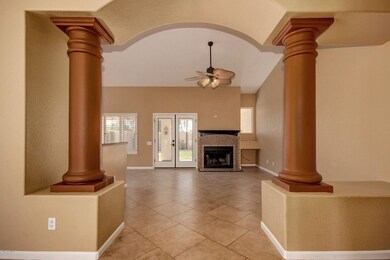 View from front entrance
