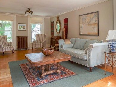 The front living room faces the...