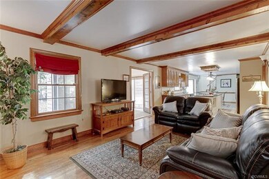 Family Room Looking Toward Kitchen and Four Season