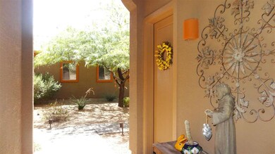 Guest Casita Entry & Courtyard
