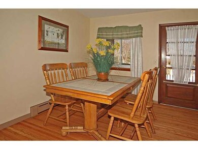 Dining Room. Hardwood flooring in the dining areas