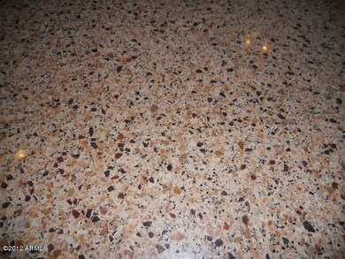 Granite counters in kitchen