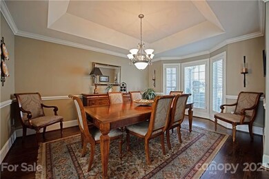 Large Formal Dining Room with tray ceiling, chair 