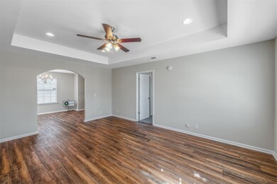 Main living area flows into the dinning room and k