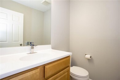 Main floor half bathroom