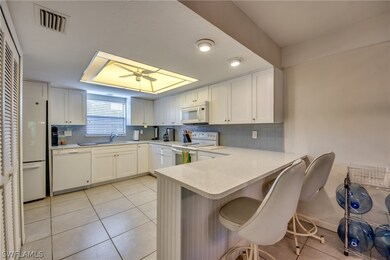View of kitchen from breakfast bar