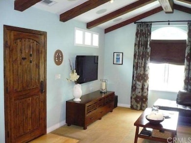 Spacious Open Beam Living Room