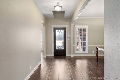 Entryway looking toward front door - formal living