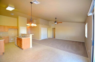 Cedar kitliving room