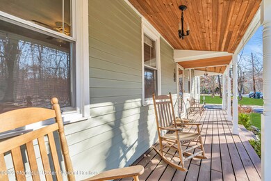 Front Porch with Rocking Chairs