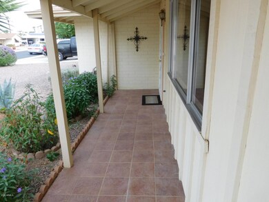 Tiled Front Porch